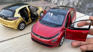 Mini Tata Altroz Unboxing Diecast Model Cars | Indian car | Accessories by Tata Motors