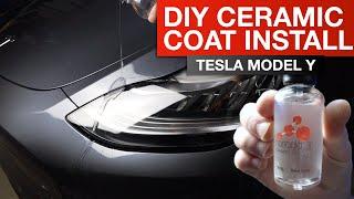 Tesla Model Y - DIY Ceramic Coat to do yourself and save $$$$