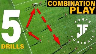 5 TEAM TRAINING PASSING DRILLS ️ | JONER FOOTBALL