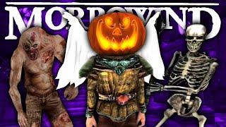 Morrowind, but it's a scary Halloween mod