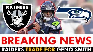 Las Vegas Raiders Trade For Seahawks Quarterback Geno Smith | Instant Reaction + Trade Details