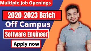 Latest Hiring | OFF Campus Job Drive | 2021 | 2022 | 2023 Batch Hiring | Freshers |Software Engineer