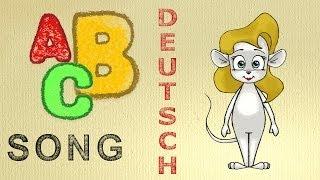 ABC-Lied Deutsch - Alphabet lernen durch Mitsingen. Lernspiel spielend und singend Buchstaben lernen