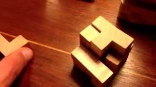 Wood Cube Puzzle