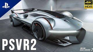 PSVR2 Ferrari Vision Gran Turismo Top Speed - GT7 PS5 Gameplay NO HUD | 4K HDR 60FPS