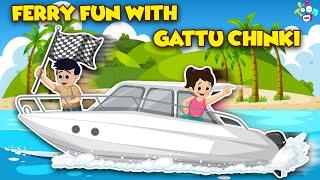 Ferry Fun with Gattu Chinki | New Year Party | Animated Stories | English Cartoon | PunToon Kids