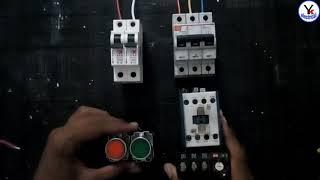 DOL Starter Complete  Control And Power Wiring | YK Electrical