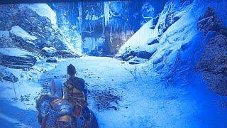 playing god of war ragnarök 