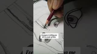 Waste of time  #shorts #sketching #Divya Parihar Arts