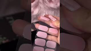 ASMR UV Gel Nail Stickers #oddlysatisfying #satisfy #asmrtiktoks #asmrnails #gelnails