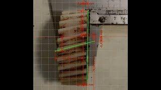 FreeCad  Угол наклонна зуба шестерни