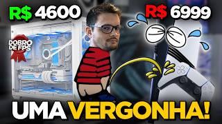 Esse PC HUMILHA o PS5 Pro: Dobro de Performance pela METADE do Preço!