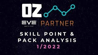 Eve Online - Skill Point and Pack Analysis - 1/2022