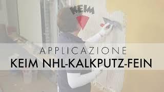 Applicazione | Keim NHL Kalkputz Fein