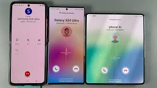 Incoming Calls Motorola Razr 40 Ultra + Samsung Galaxy S23 Ultra + Samsung Galaxy Fold5