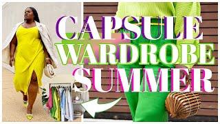 SUMMER CAPSULE WARDROBE | 30+ OUTFITS | How to Look Put Together Everyday I Curvy PLUS SIZE FASHION