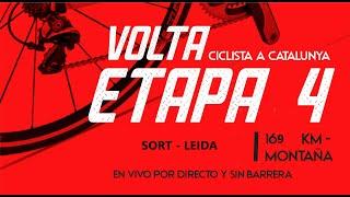  EN VIVO VUELTA A CATALUÑA 2024 - ETAPA 4 - 169 KM - media MONTAÑA