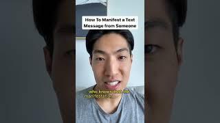 Manifest A Text Message Quickly