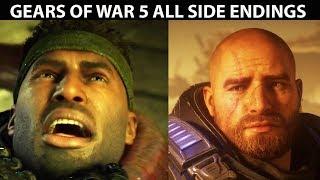 GEARS OF WAR 5 Both Endings (JD Fenix Ending/DEL Ending) - GEARS 5 SIDE ENDINGS