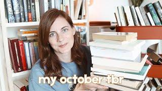  my OCTOBER TBR ️ using my TBR cards & picking cozy books for the cozy cottage readathon!