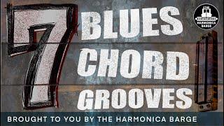 Do you know these 7 Blues Harmonica Chord Grooves?? ( C Harp Only)