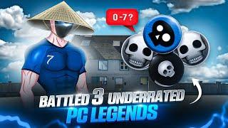 M1NX VS 3 Underrated Pc ️ Legends From 