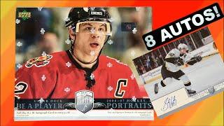 AGGRESSIVELY CALLING MY SHOT! - 2006-07 Upper Deck Be A Player Portraits Hockey Hobby Box Break