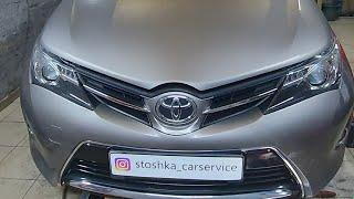 TOYOTA AURIS  2014 1.6 CVT замена масла и фильтров. Плановое ТО на Тойоте.