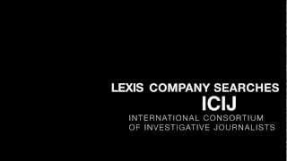 How to search companies on Lexis for investigative journalism: ICIJ