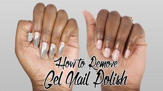 HOW TO REMOVE GEL NAILS AT HOME