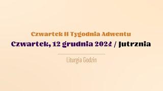 #Jutrznia | 12 grudnia 2024