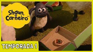 Vontade de Pizza  Shaun, o Carneiro [Shaun the Sheep]  Episódio Completo | Cartoons Para Crianças