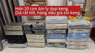 ĐÃ BÁN HẾT. Ngày 26/9 Hơn 20 con âm ly đẹp keng. Hàng đấu mạng đẹp rẻ… các bác lh Zalo 0352.876.319