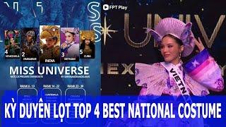 Kỳ Duyên chính thức lọt TOP 4  Best National Costume