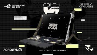 Обзор ROG Flow Z13-ACRNM RMT02 | Коллаборация ROG x ACRONYM®