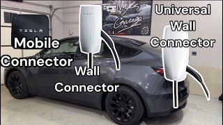 Tesla Home Charging Options Basics | Mobile Connector vs Wall Connector vs Universal Wall Connector