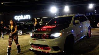 Boosie Fleet, Trackhawks, Rolls Royces, Mercedes, Corvette at OPIUM Night Club Atlanta