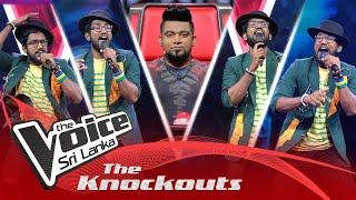 Tharindu Nirmana | Aharenna (ඇහැරෙන්න) | The Knockouts | The Voice Sri Lanka