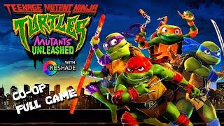 Teenage Mutant Ninja Turtles: Mutants Unleashed with Reshade Full Game - Co-op Playthrough Gameplay