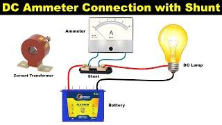 How to Measure DC Current with a Shunt Resistor  @ElectricalWiringSchool