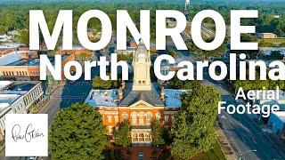 Monroe, North Carolina in 2023 | 4K Aerial Footage by Parker Golden | Licensed Part 107 Drone Pilot