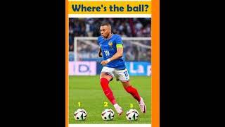 Where is Kylian Mbappe's lost ball? #shortsvideo