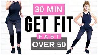 30 Minute GET FIT Indoor Walking Workout For Women Over 50!