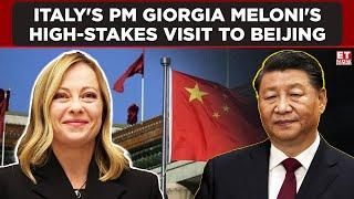 Visiting Beijing: Italy's Meloni Signs Deal To 'Relaunch' Ties With China | World News | ET Now