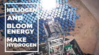 Heliogen and Bloom Energy lead the way to produce low-cost, green hydrogen