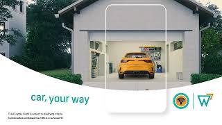 A car finance journey with one click.