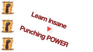 Improve Your Punching Power Quickly Without Exercise