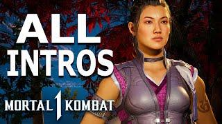 MORTAL KOMBAT 1 Li Mei All Intros Dialogue Character Banter MK1