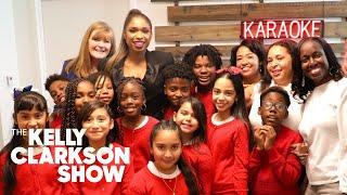 Jennifer Hudson Surprises A Children’s Choir Backstage | Digital Exclusive