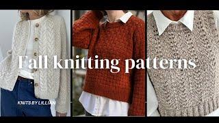 10 Must knit fall patterns!